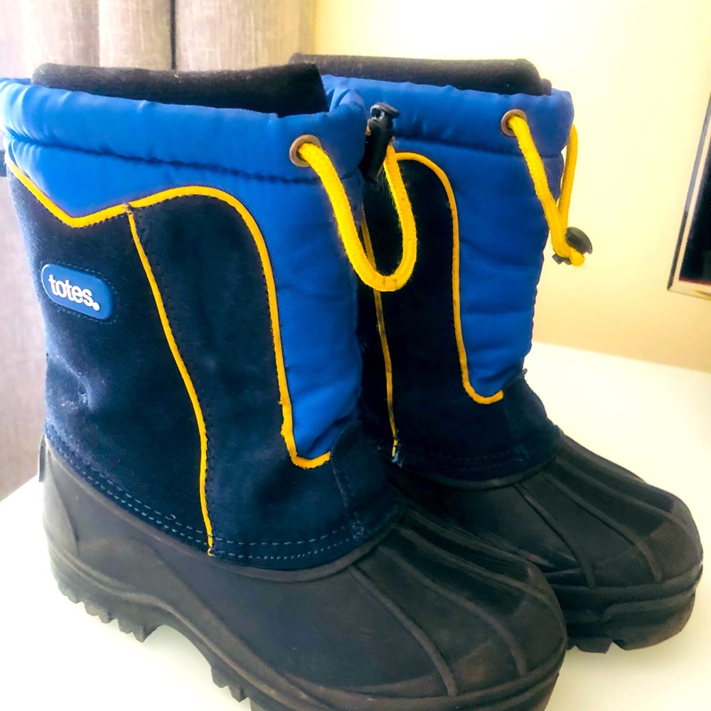 Two pairs…. Blue and black boots…. (Used)